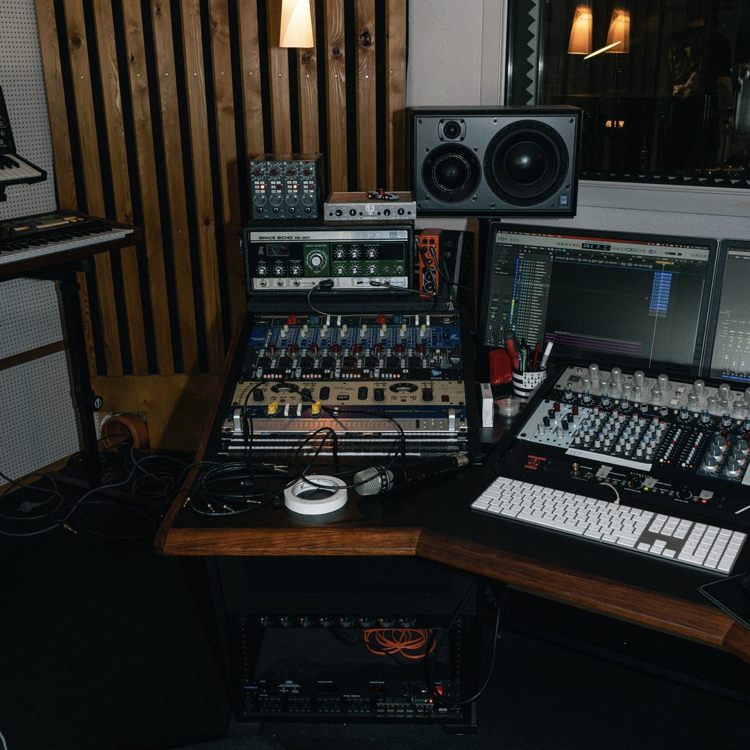 Bloodflowers in the studio
