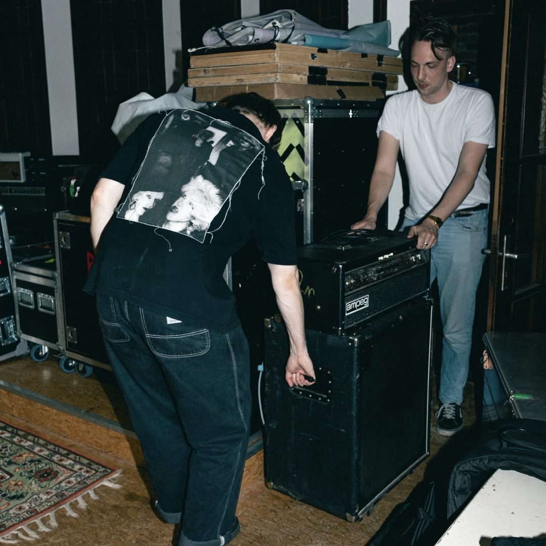 Bloodflowers in the studio